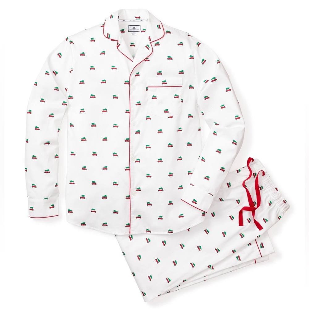 Men's Petite Plume Holiday Journey PJ set